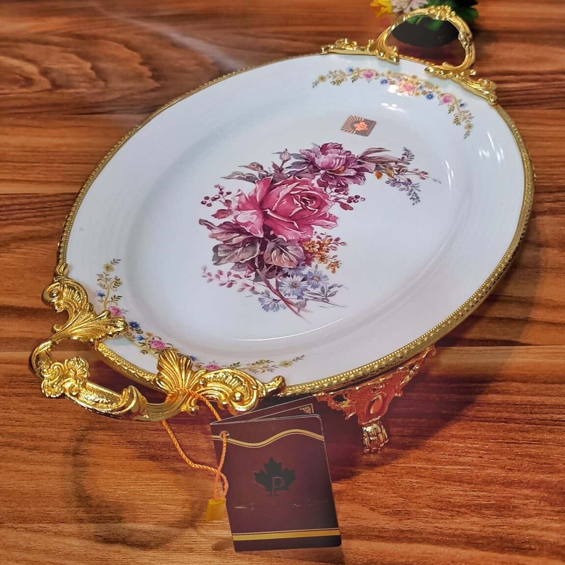 دیس بیضی زرین 32 لمونژ پانیذ