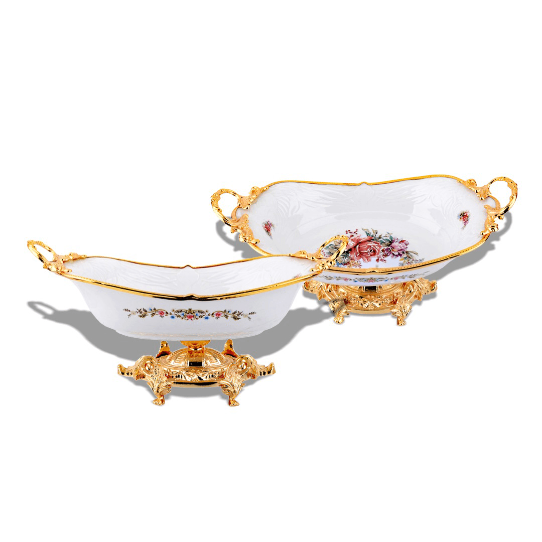 کشکول بزرگ پایه برنزی پانیذ 138/1