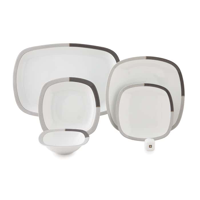 سرویس 27 پارچه کواترو چینی زرین طرح وگاس