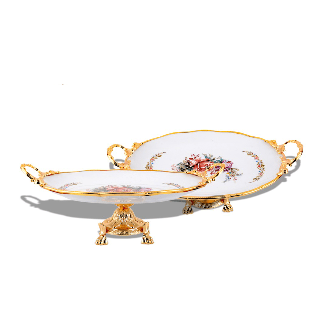 دیس ابری بزرگ پایه برنزی لمونژ پانیذ 200/1