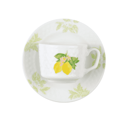 فنجان و نعلبکی آداجیو سیترونلا چینی زرین ایران درجه عالی