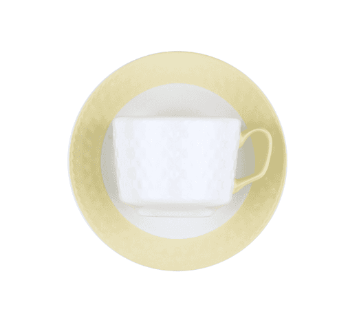 فنجان و نعلبکی آداجیو رز چینی زرین ایران درجه عالی