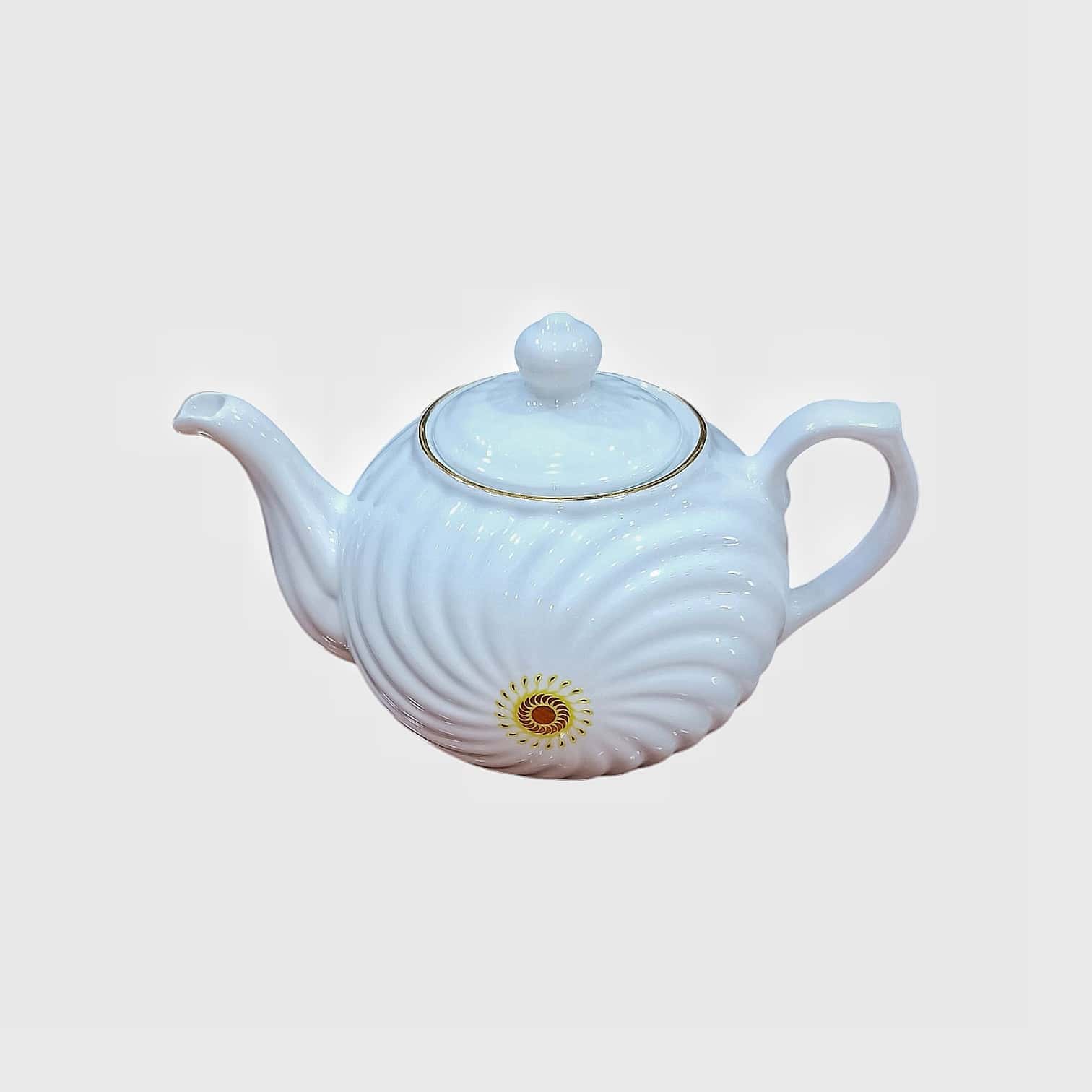 قوری چای خورشیدی چینی زرین طرح خورشیدی 5 درجه عالی
