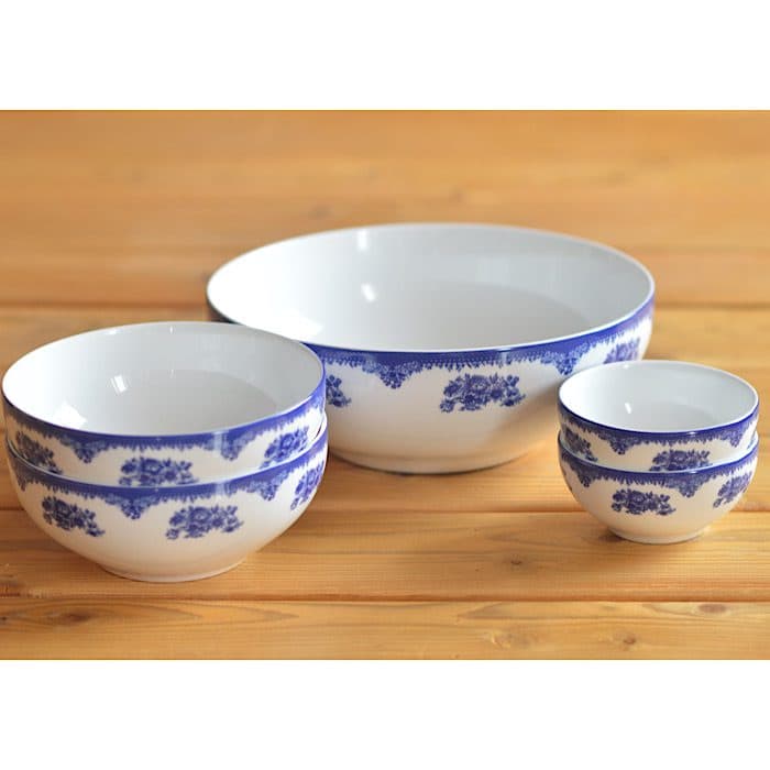 سرویس 13 پارچه پیاله و کاسه چینی زرین درجه عالی فلورانس thumbnail 2