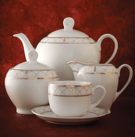 سرویس غذاخوری 102 پارچه چینی زرین ایران سری ایتالیا اف مدل رومانا درجه عالی thumbnail 2