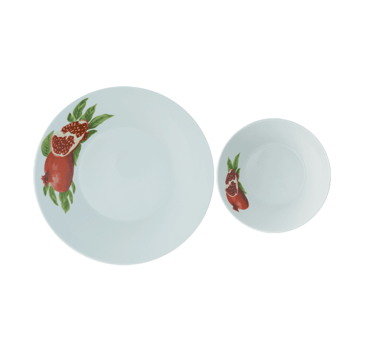 سرویس انارخوری یلدا چینی زرین فرم اس 7 پارچه thumbnail 1