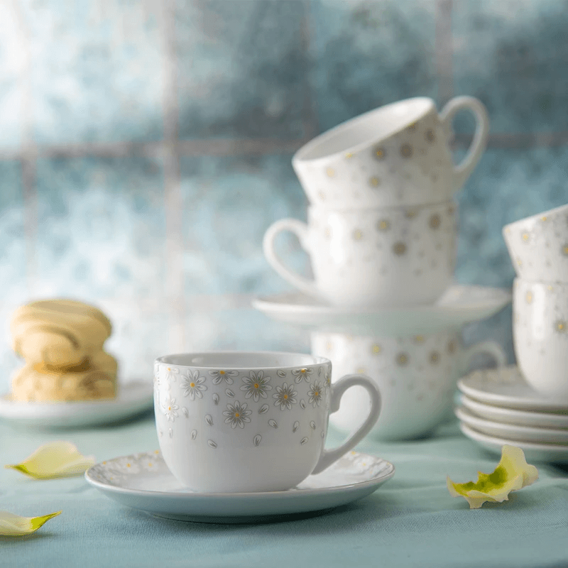 سرویس 74 پارچه چینی زرین ایران طرح کامومیلا thumbnail 3