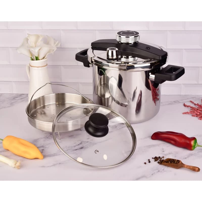 زودپز استیل یونیک کد 8624 گنجایش 7 لیتر thumbnail 1