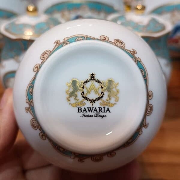 پاسماوری (جا ادویه) 14 پارچه باواریا طرح لاولی برد کد 431 thumbnail 1