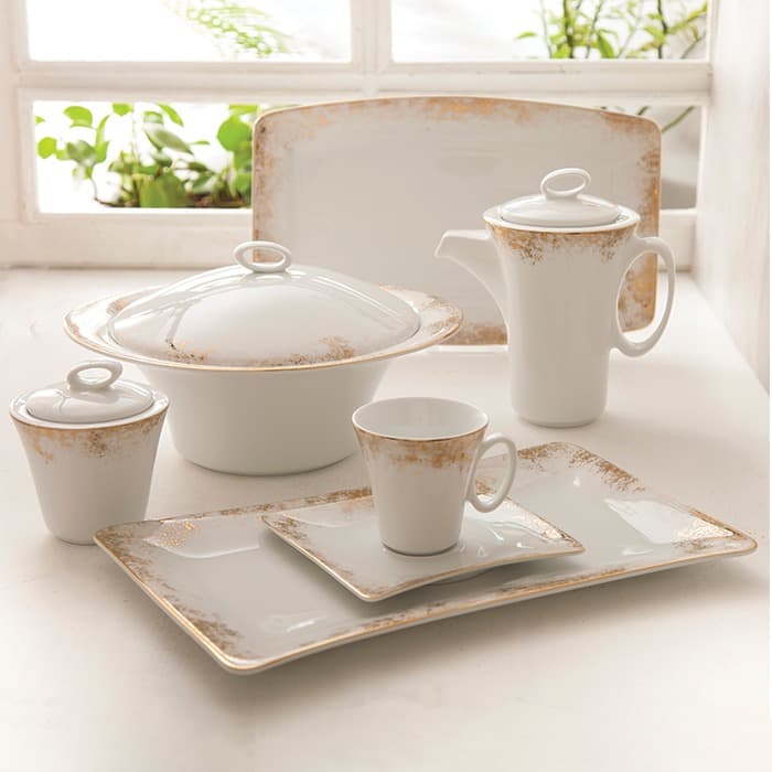 سرویس 97 پارچه وینچی چینی زرین گل آرایی کلودیا thumbnail 5