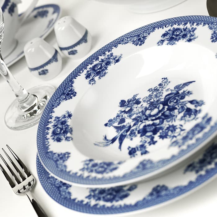 سرویس 28 پارچه ایتالیا اف چینی زرین طرح فلورانس thumbnail 3