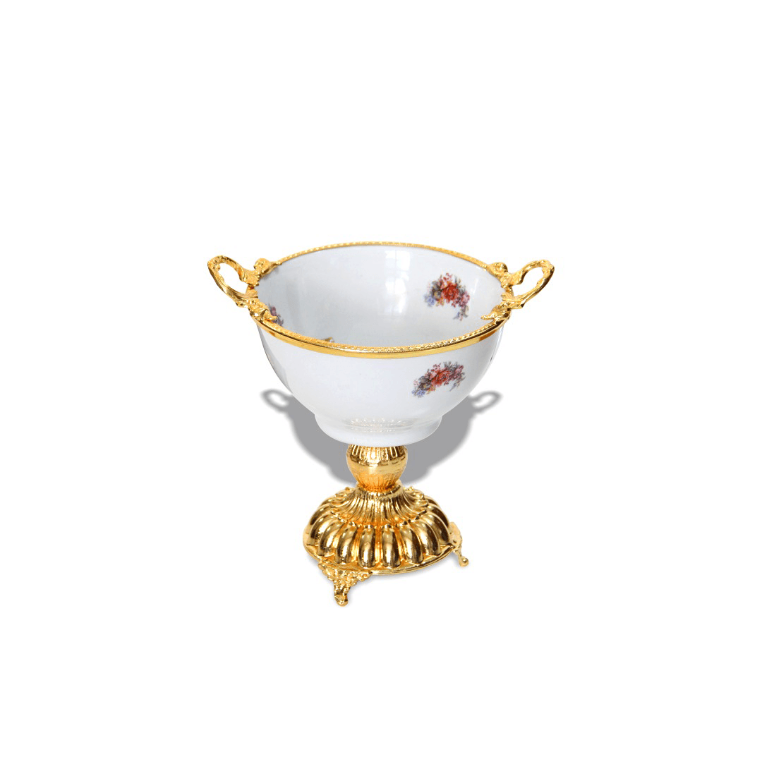 کاسه شکلات پایه برنزی 179/1