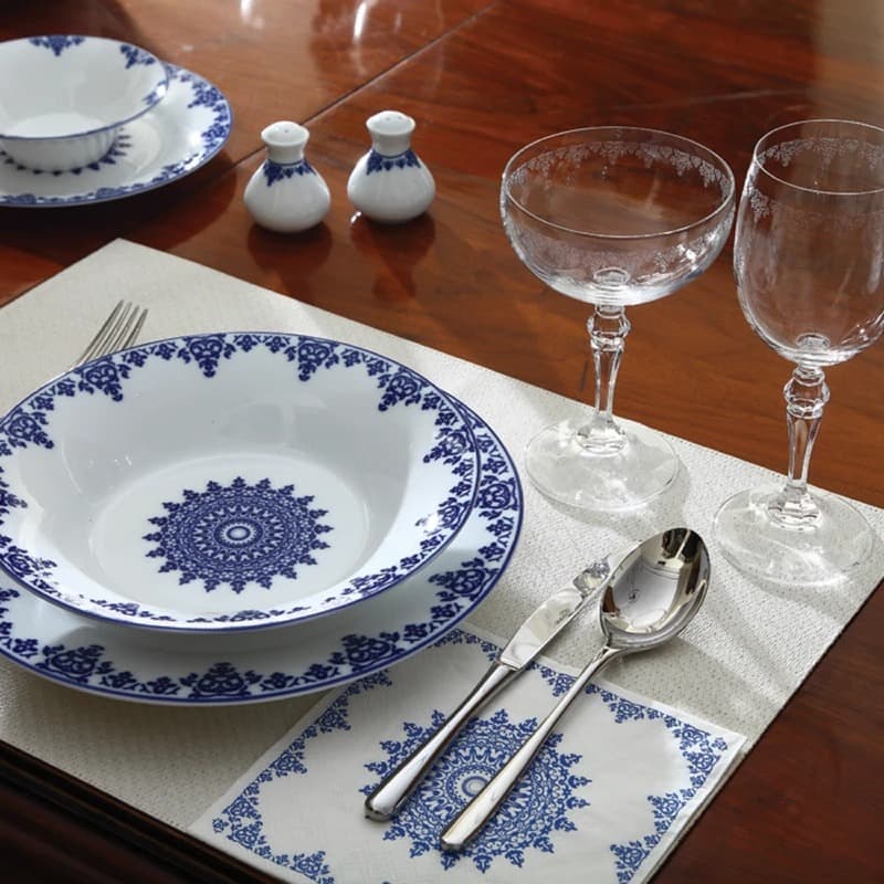 سرويس غذاخوری 35 پارچه چینی زرین ایران آرایه شهرزاد طرح سمرقند thumbnail 3