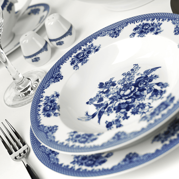 سرویس چینی 102 پارچه کامل چینی زرین ایران سری ایتالیا اف مدل فلورانس درجه عالی thumbnail 1