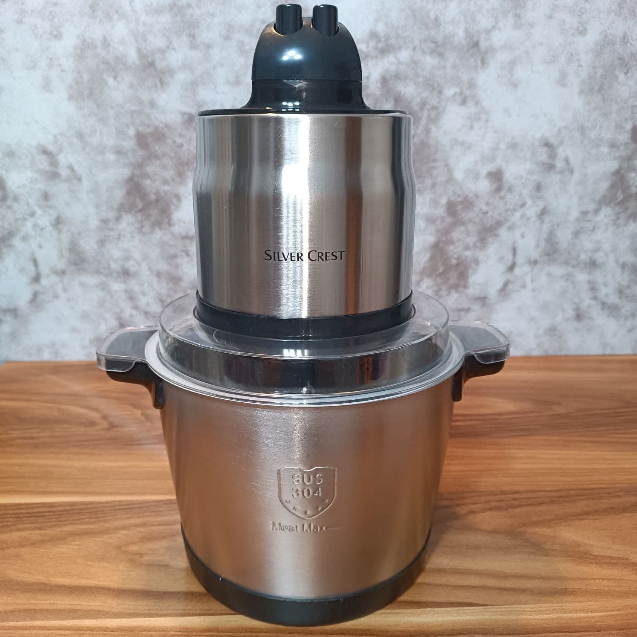 خردکن 8 لیتری کاسه استیل سیلورکرست sl-2023