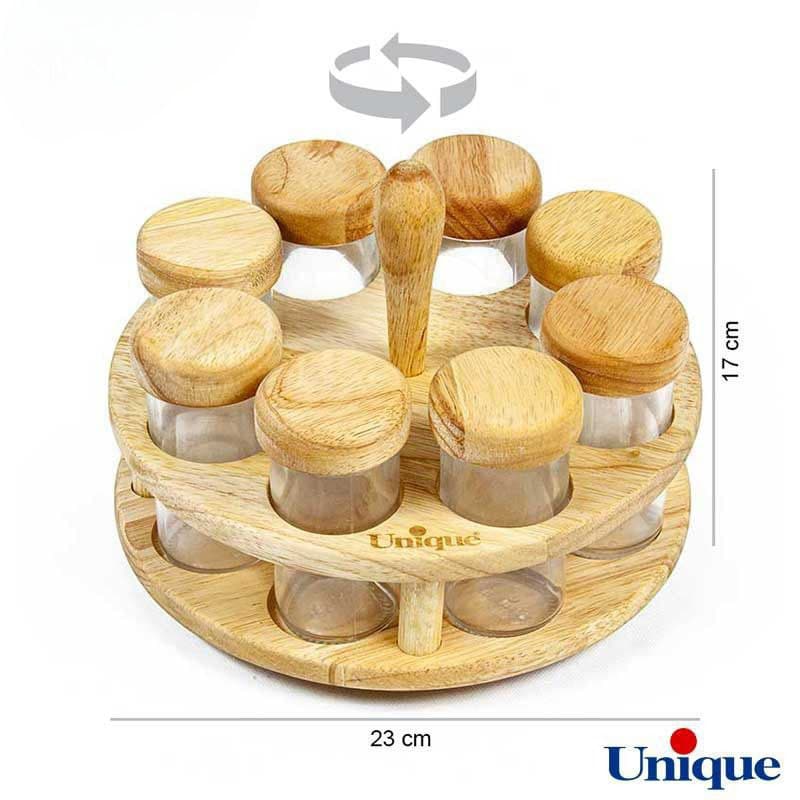 ست ادویه پاش یونیک بامبو گردان مدل UN-6117 thumbnail 1