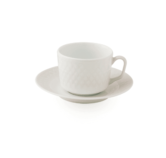 فنجان و نعلبکی آداجیو ارکیده چینی زرین ایران درجه یک thumbnail 1