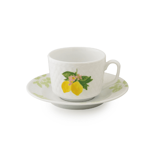 فنجان و نعلبکی آداجیو سیترونلا چینی زرین ایران درجه عالی thumbnail 1