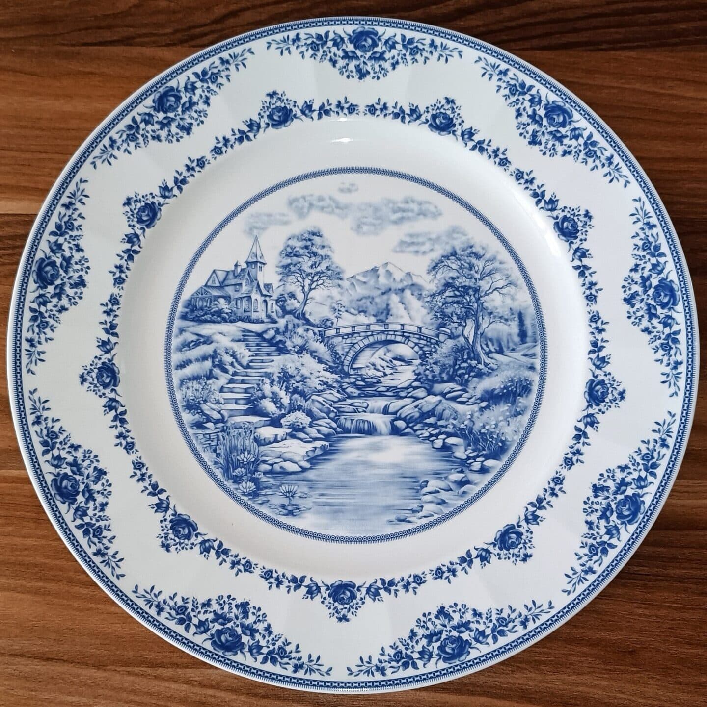 دیس گرد 34 فلورنتینو نئوکلاسیک چینی زرین