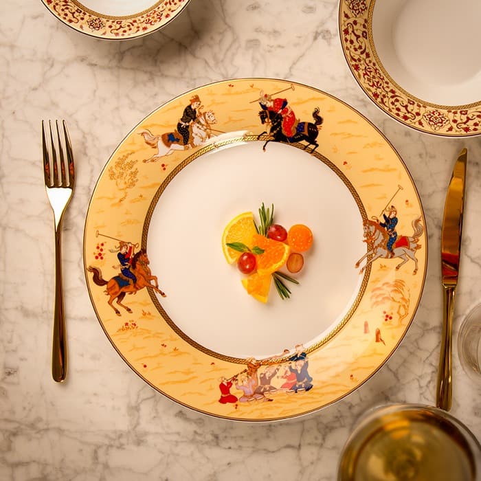 سرویس چینی 108 پارچه شهرزاد والندورفر چوگان 12 نفره چینی زرین thumbnail 5