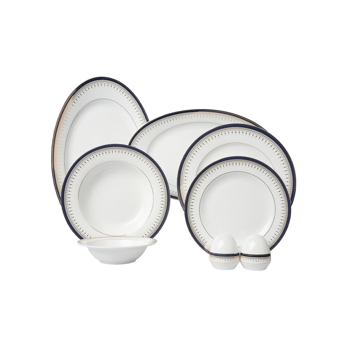 سرویس چینی 102 پارچه ایتالیا اف خاطره 12 نفره چینی زرین thumbnail 4