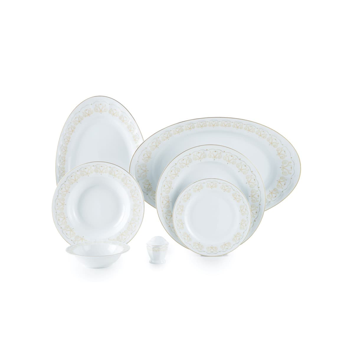 سرویس چینی 29 پارچه نئوکلاسیک هیلدا 6 نفره چینی زرین thumbnail 4