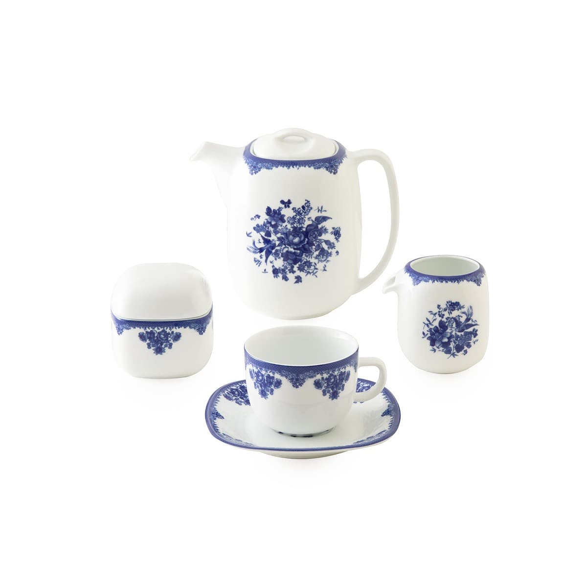 سرویس غذاخوری 98 پارچه 12 نفره فلورانس کواترو چینی زرین thumbnail 5