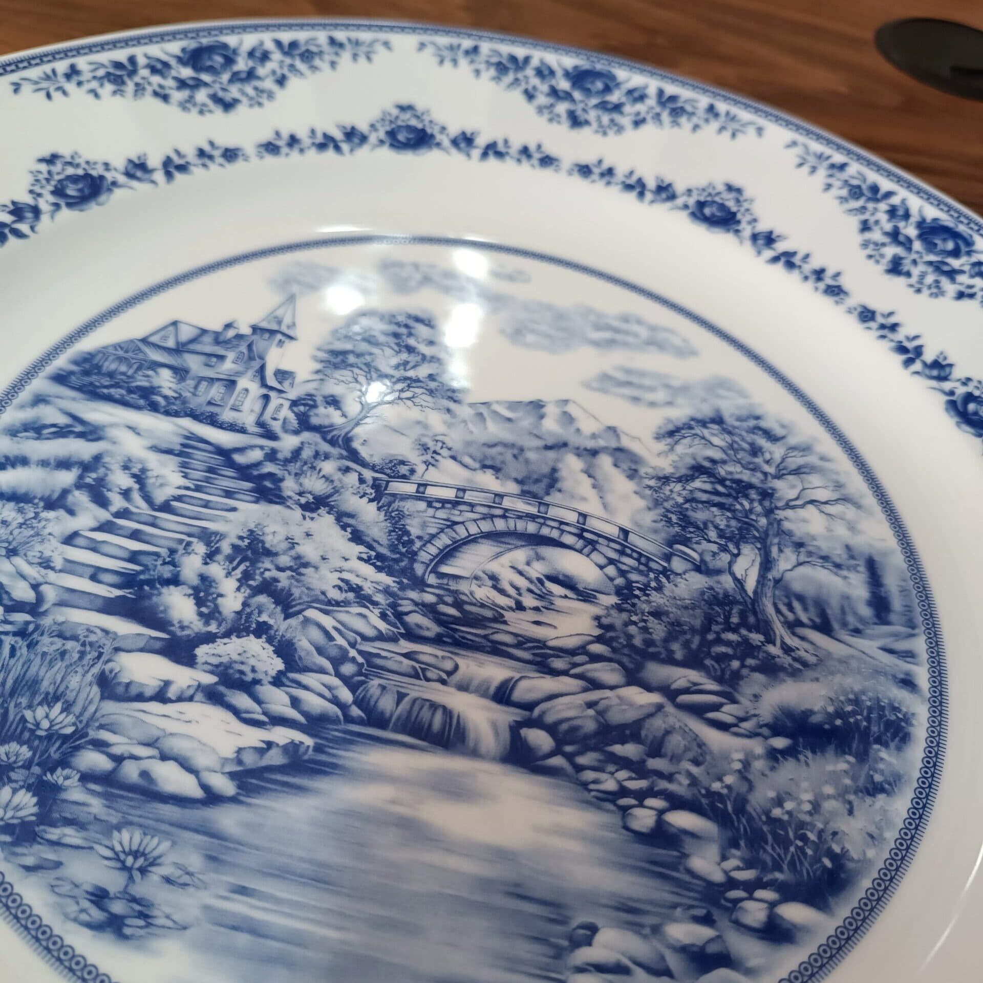 دیس گرد 34 فلورنتینو نئوکلاسیک چینی زرین thumbnail 3