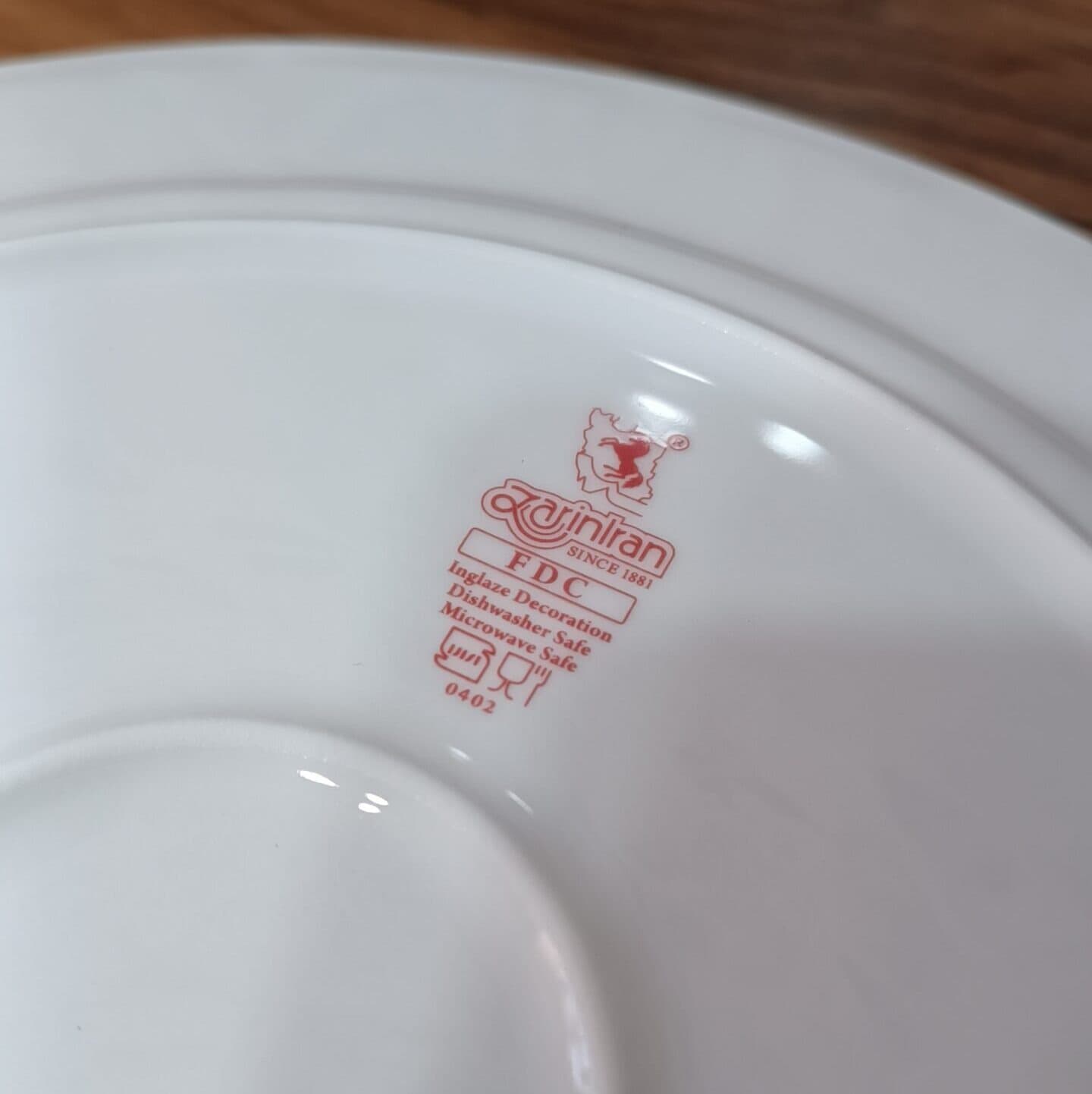 دیس گرد 34 فلورنتینو نئوکلاسیک چینی زرین thumbnail 4