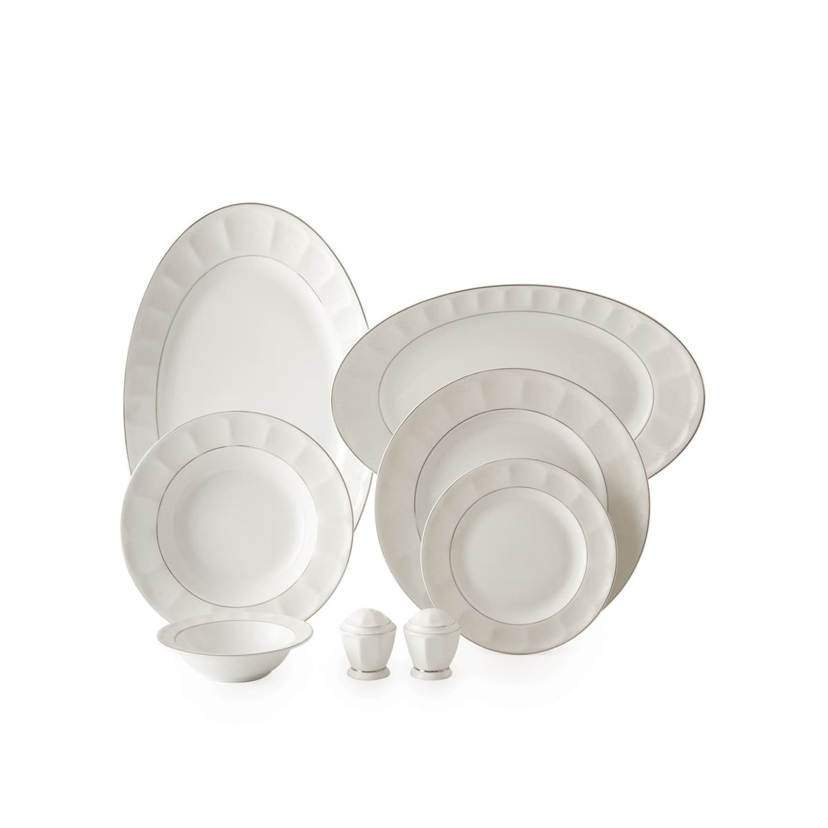 سرویس چینی 103 پارچه نئوکلاسیک دلسا 12 نفره چینی زرین thumbnail 4