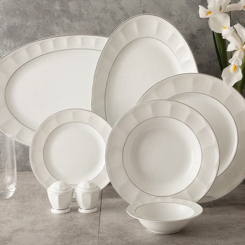 سرویس چینی 103 پارچه نئوکلاسیک دلسا 12 نفره چینی زرین thumbnail 5