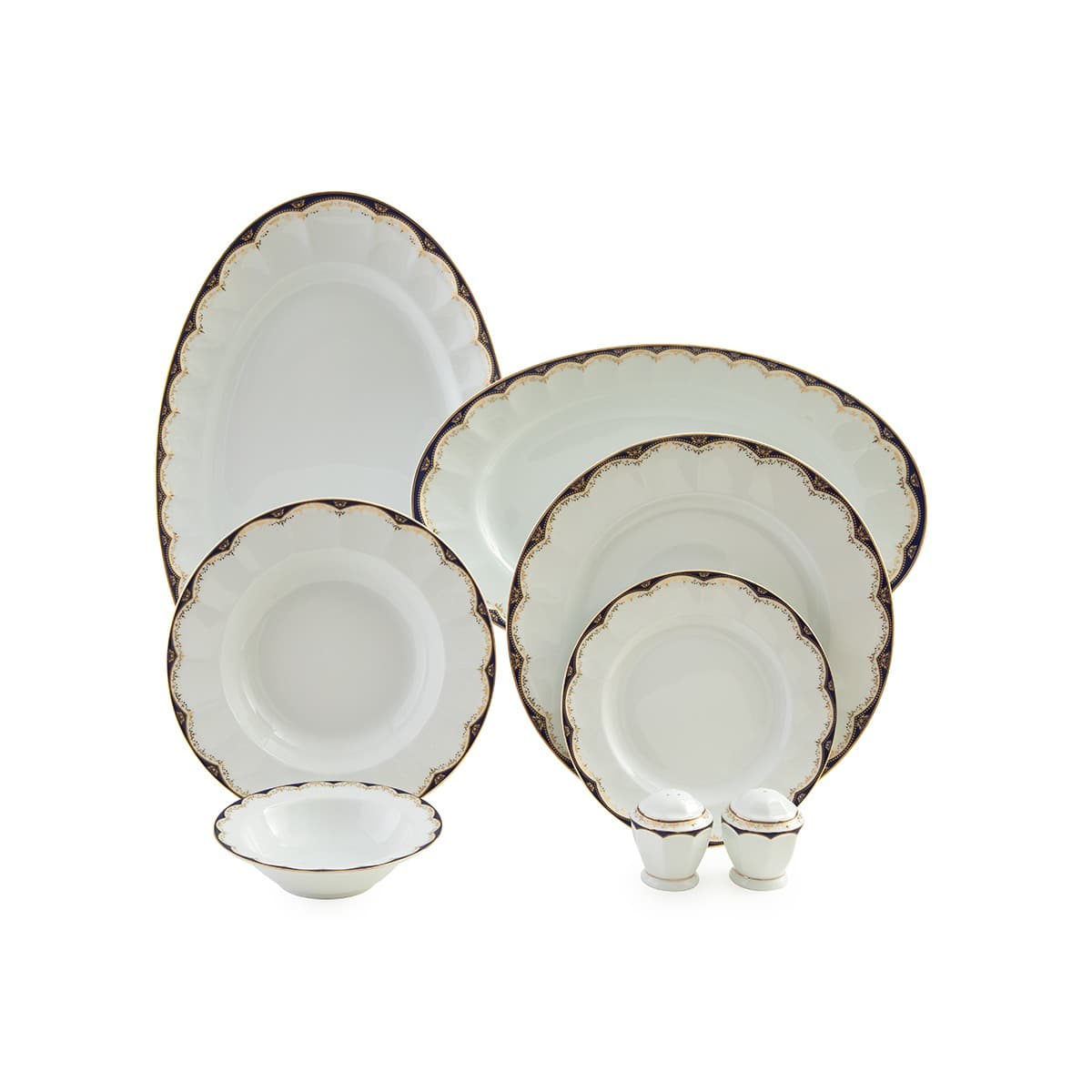 سرویس چینی 103 پارچه نئوکلاسیک النور 12 نفره چینی زرین thumbnail 5