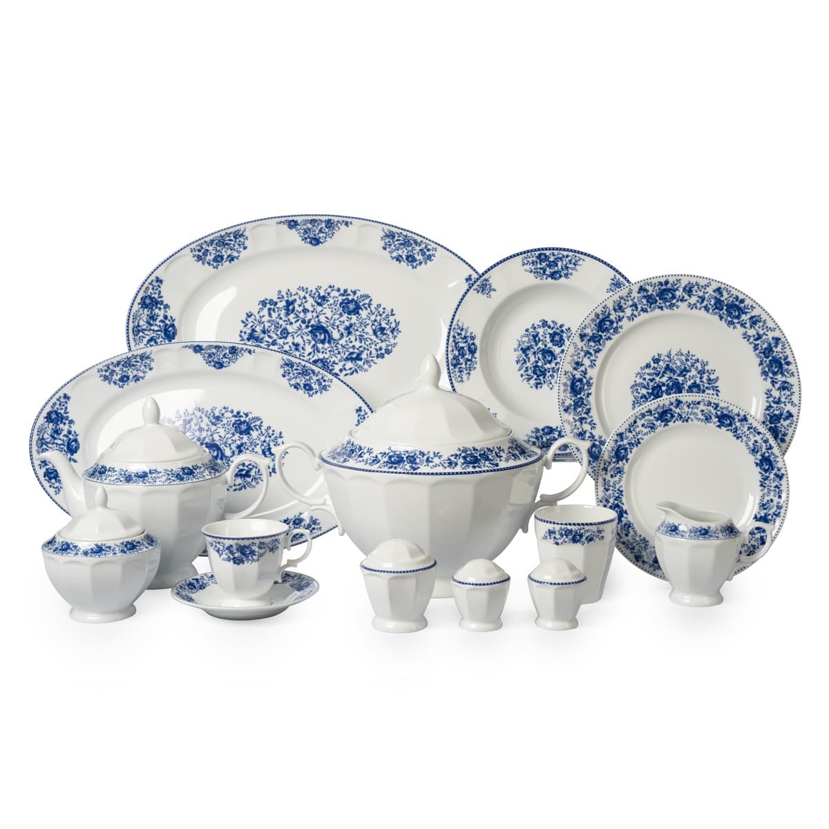 سرویس چینی 103 پارچه نئوکلاسیک فلورنتیا 12 نفره چینی زرین thumbnail 2