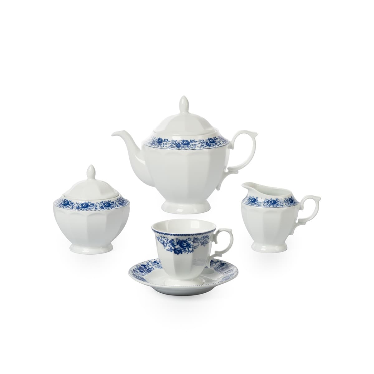 سرویس چینی 103 پارچه نئوکلاسیک فلورنتیا 12 نفره چینی زرین thumbnail 3