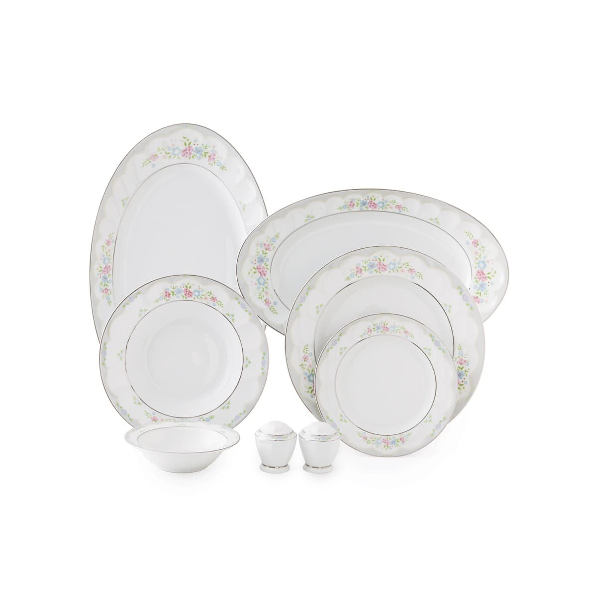 سرویس چینی 103 پارچه نئوکلاسیک گلاریس 12 نفره چینی زرین thumbnail 4