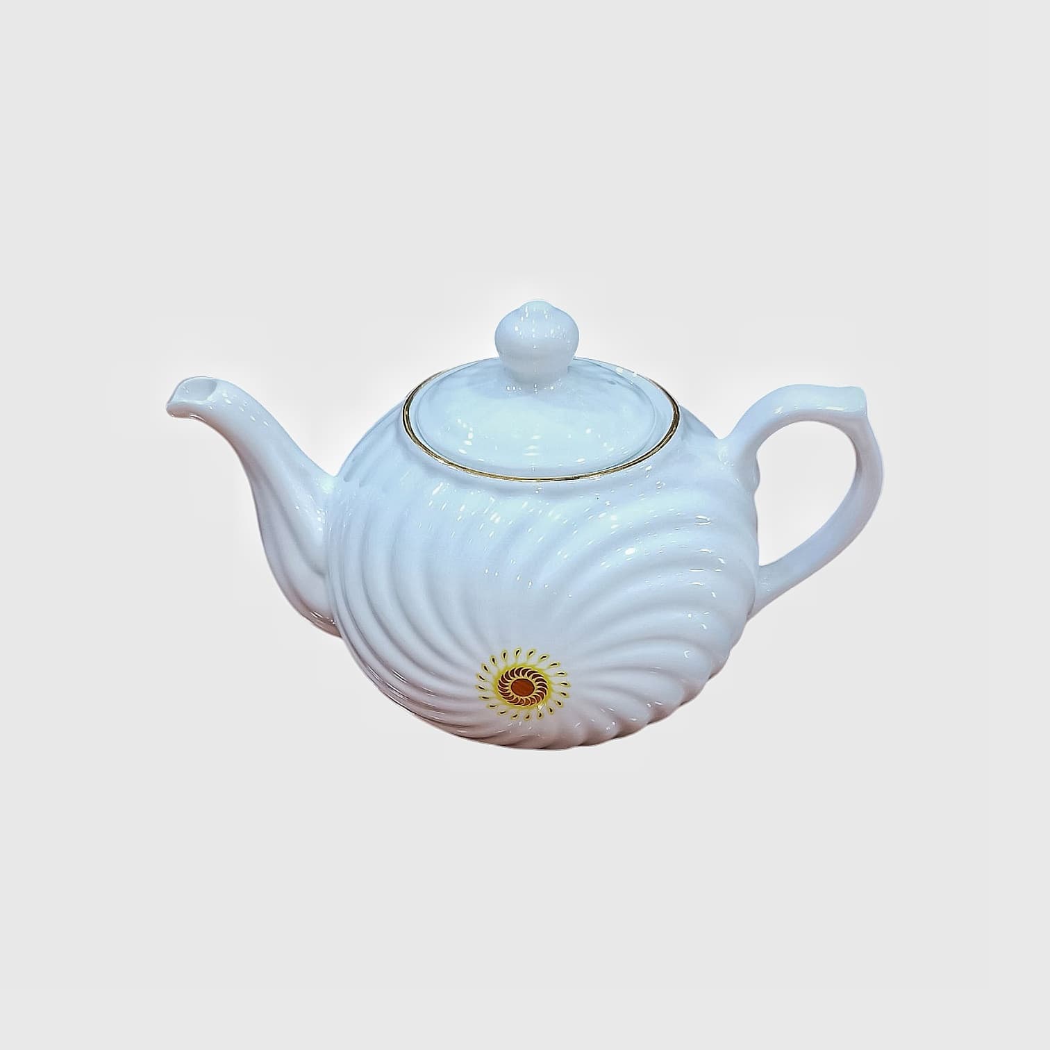 قوری چای خورشیدی چینی زرین طرح خورشیدی 5 درجه عالی